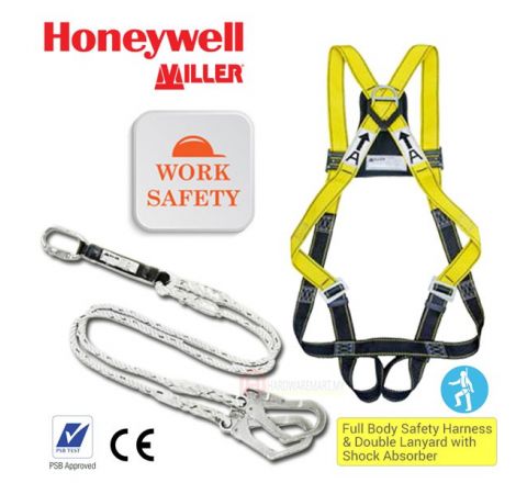 Full Body Harness with Shock Double Hook Honeywell