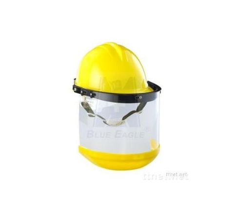 Face Shield Yellow Gaurd Clear Glass BlueEagle Taiwan