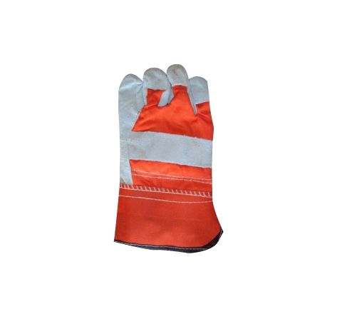 Hand Gloves (leather) Orange