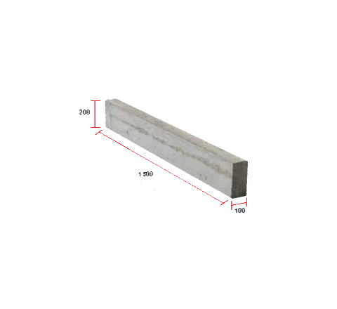 Light Weight Lintel 4" - 60" (200 X 100 X 1500)