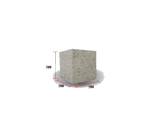 Solid Block 8(1/2)" (200 X 200 X 200)